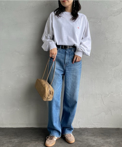 Danton刺繡長袖tee