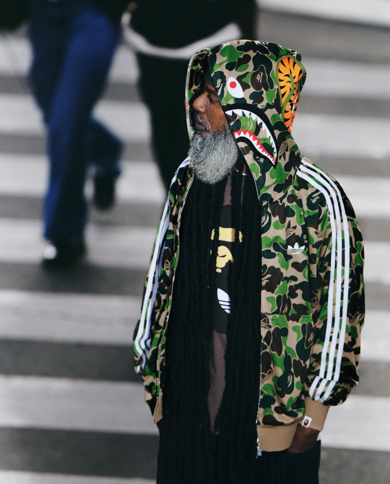 Adidas x bape 迷彩jacket