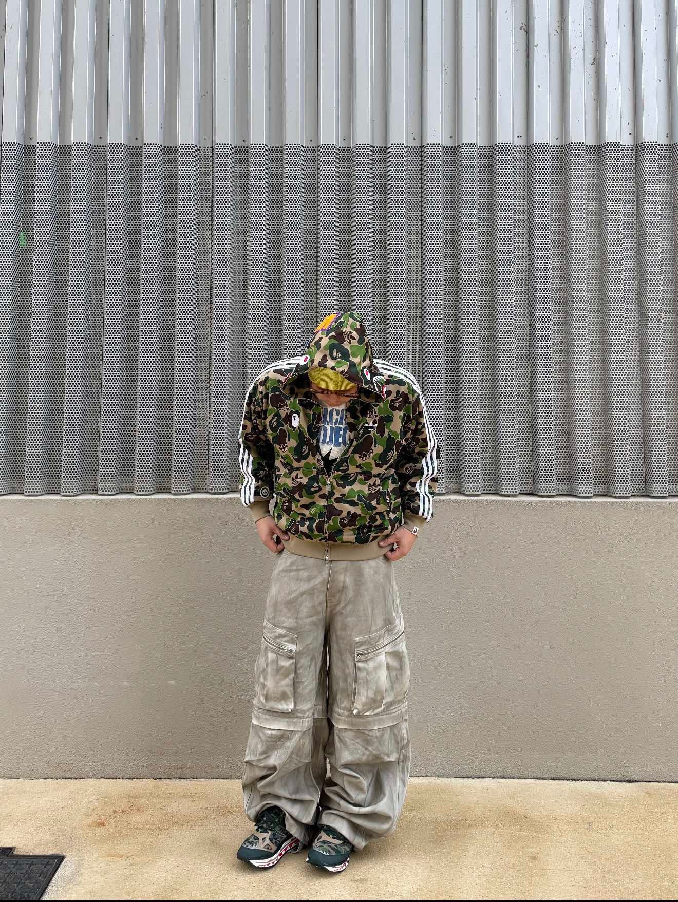 Adidas x bape 迷彩jacket