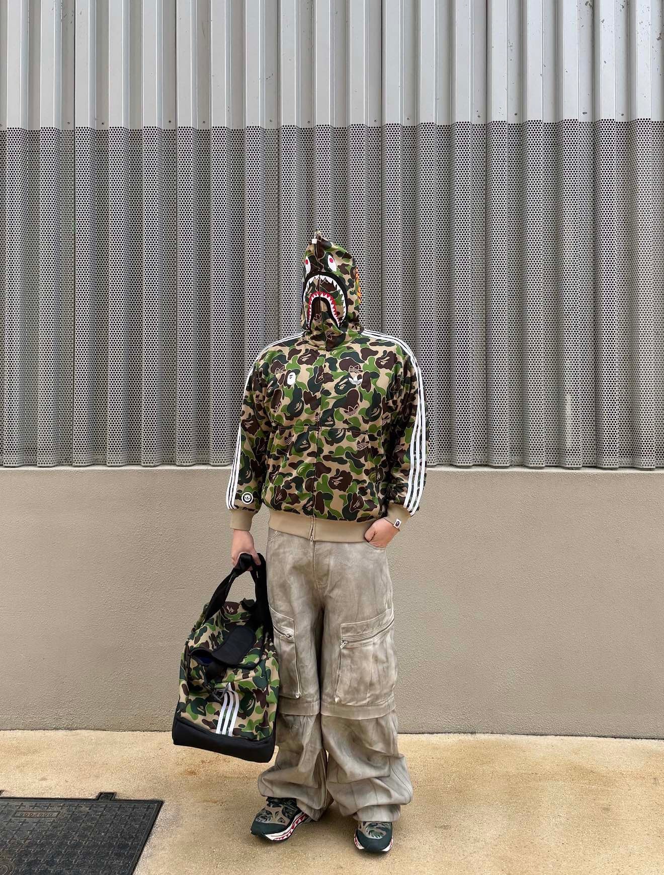 Adidas x bape 迷彩jacket