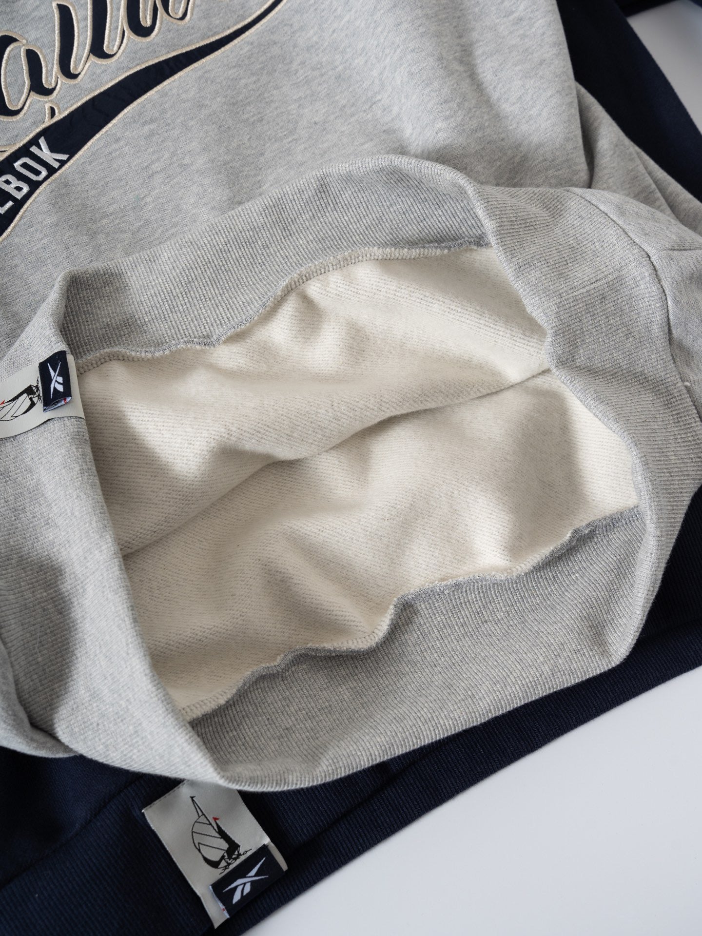 Nautica x reebok 抓絨衛衣