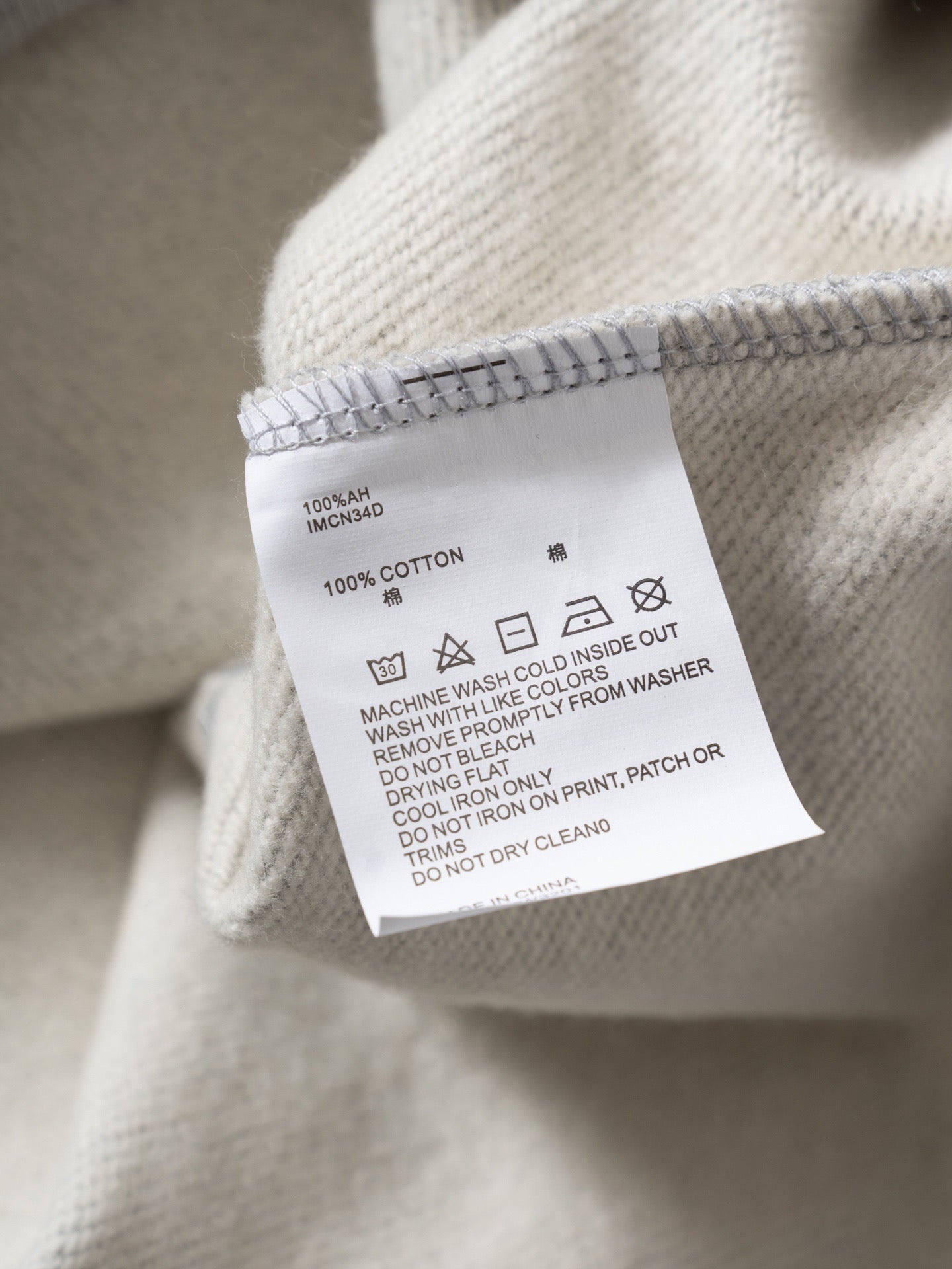 Nautica x reebok 抓絨衛衣