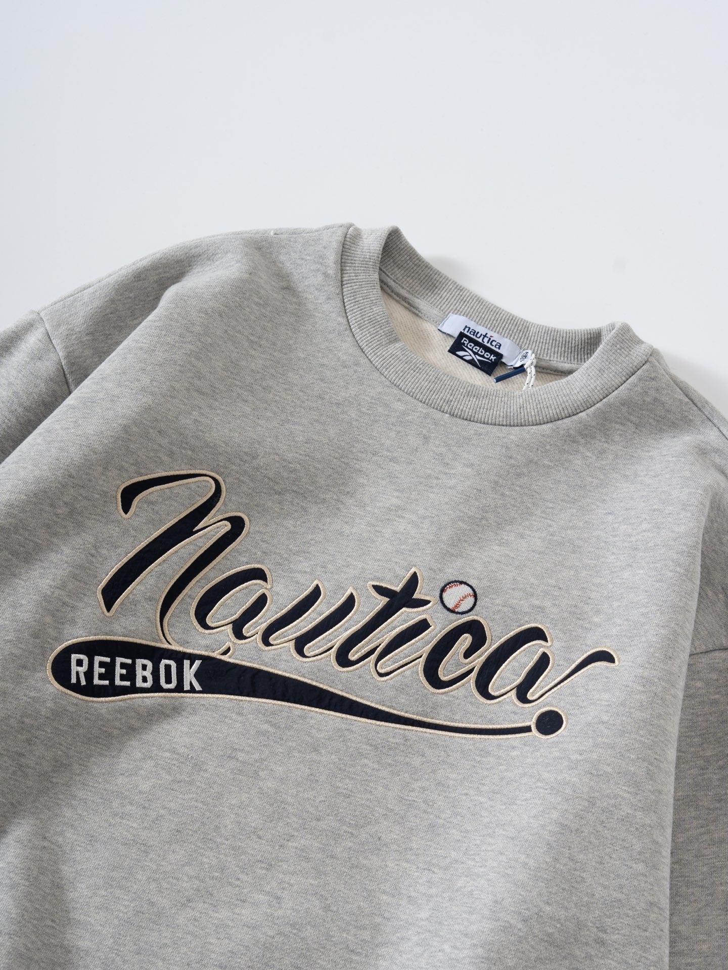 Nautica x reebok 抓絨衛衣