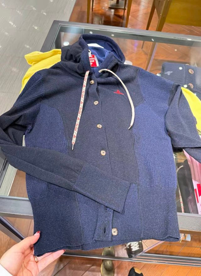 Vivienne Westwood 有帽針織cardigan