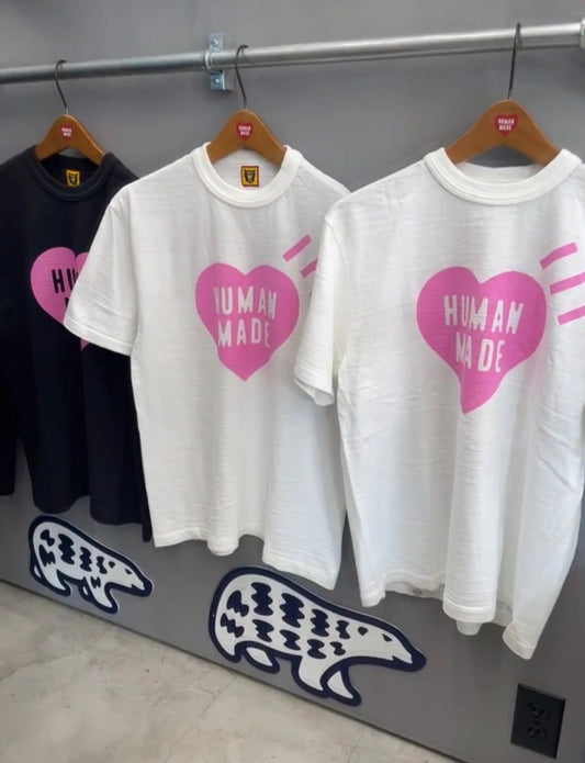 Human made colourful 心心tee （地方限定款）