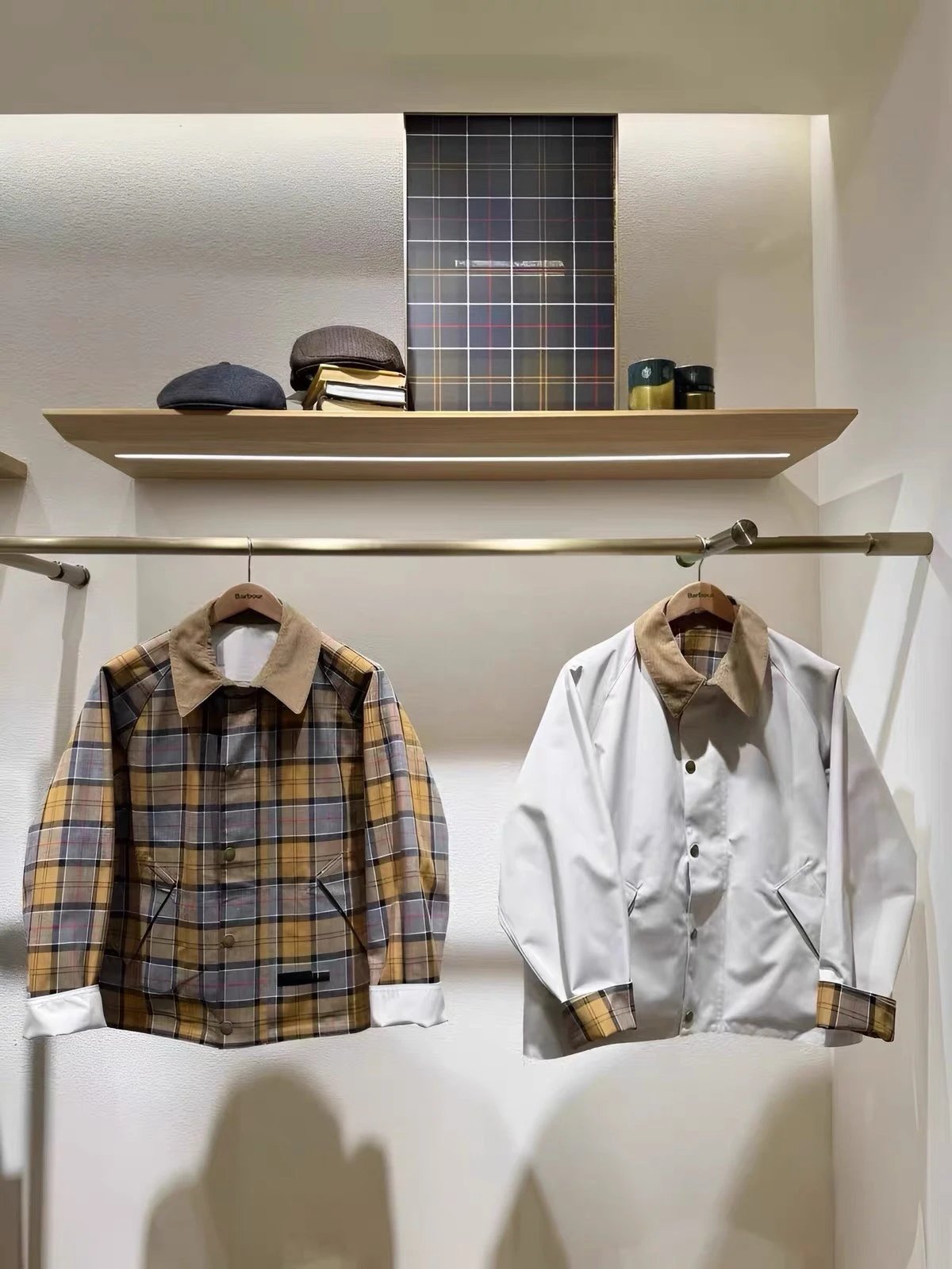 Barbour雙面jacket