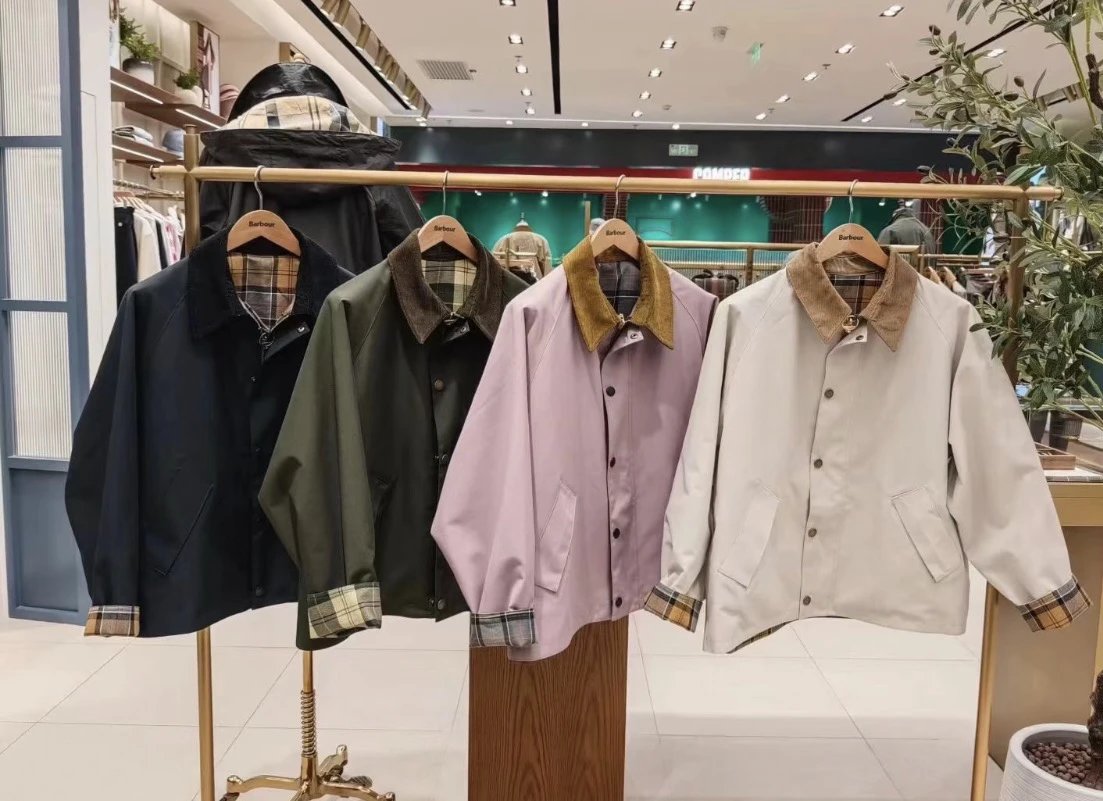 Barbour雙面jacket