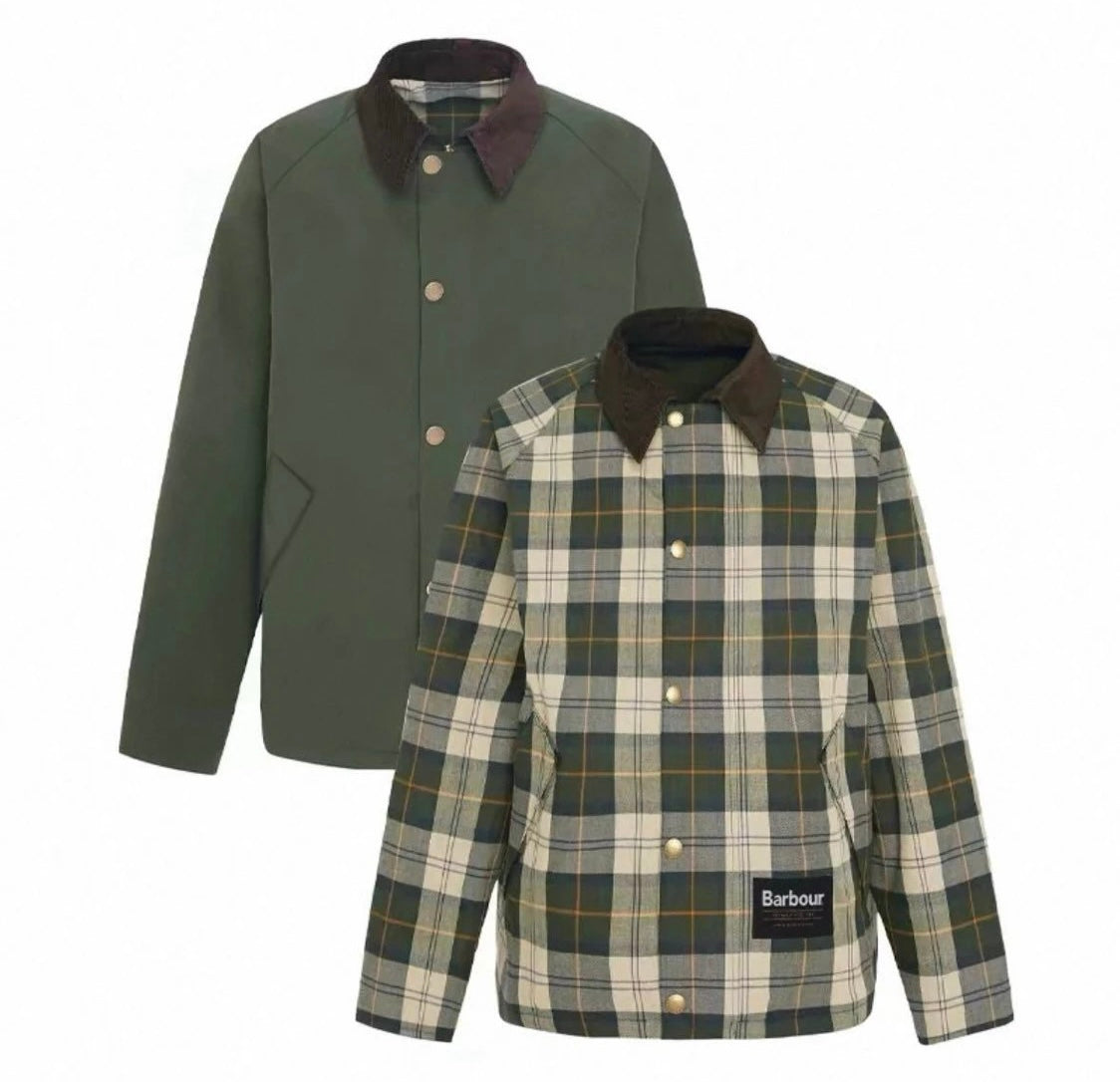 Barbour雙面jacket