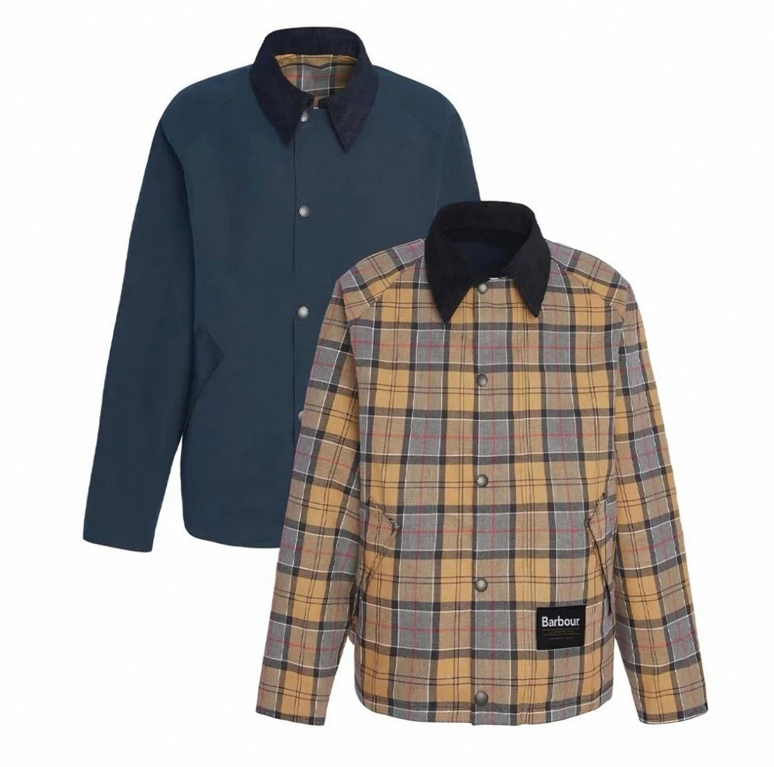 Barbour雙面jacket