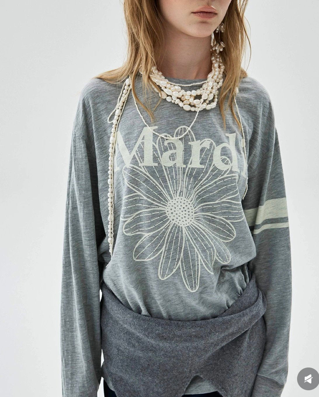 Mardi Mercredi 長袖tee