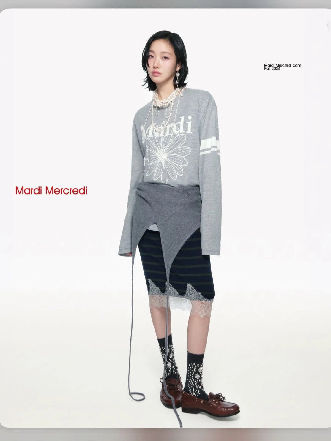 Mardi Mercredi 長袖tee