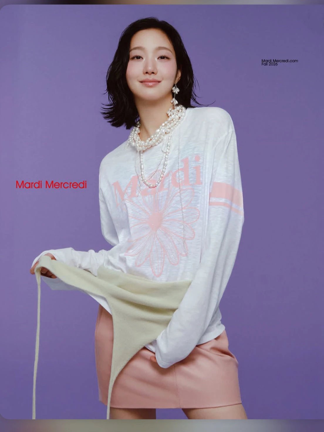Mardi Mercredi 長袖tee