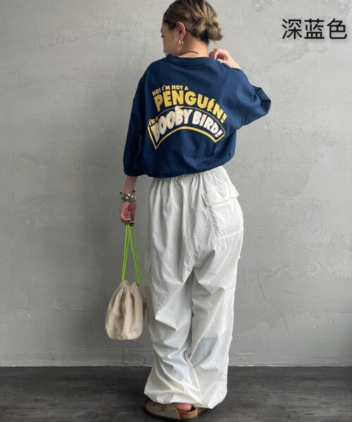 Chums penguin logo tee