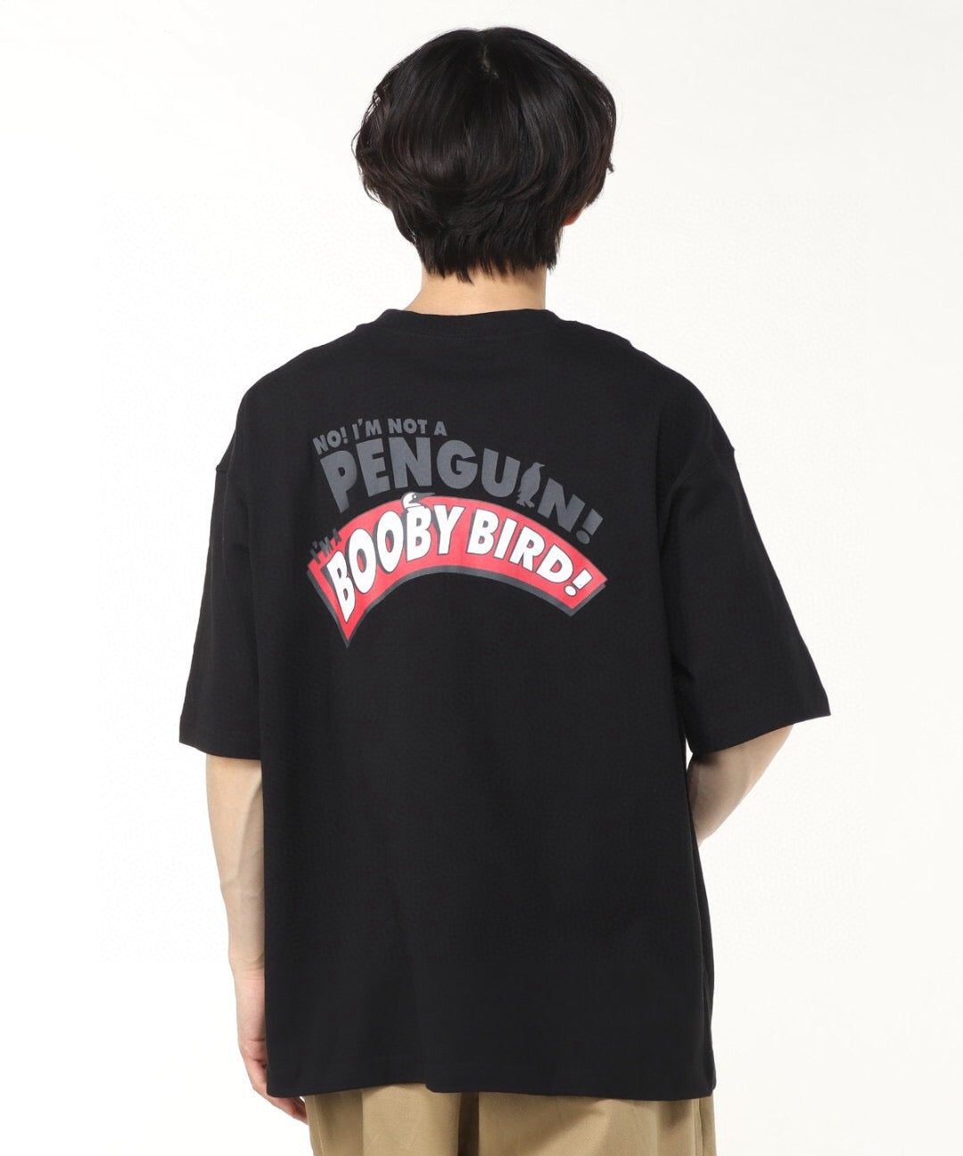 Chums penguin logo tee