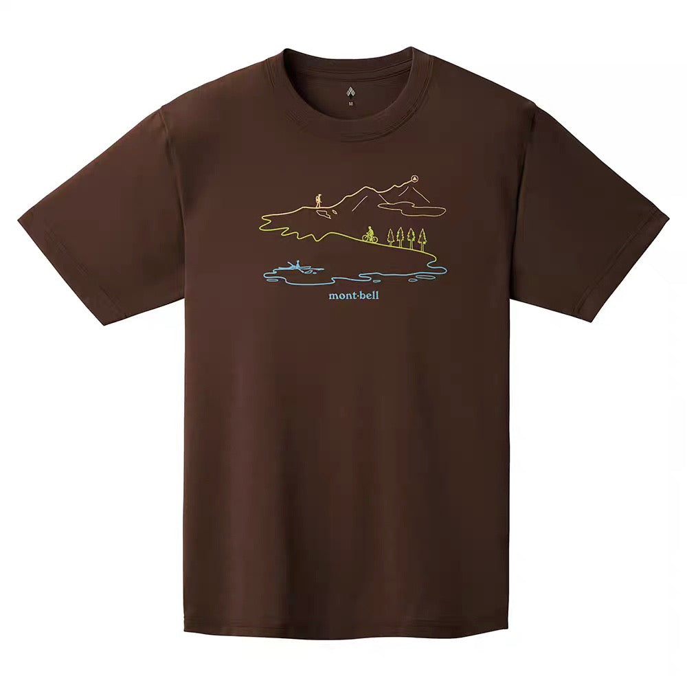Mont bell pattern tee