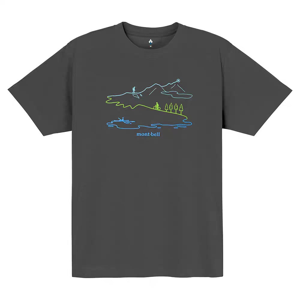 Mont bell pattern tee