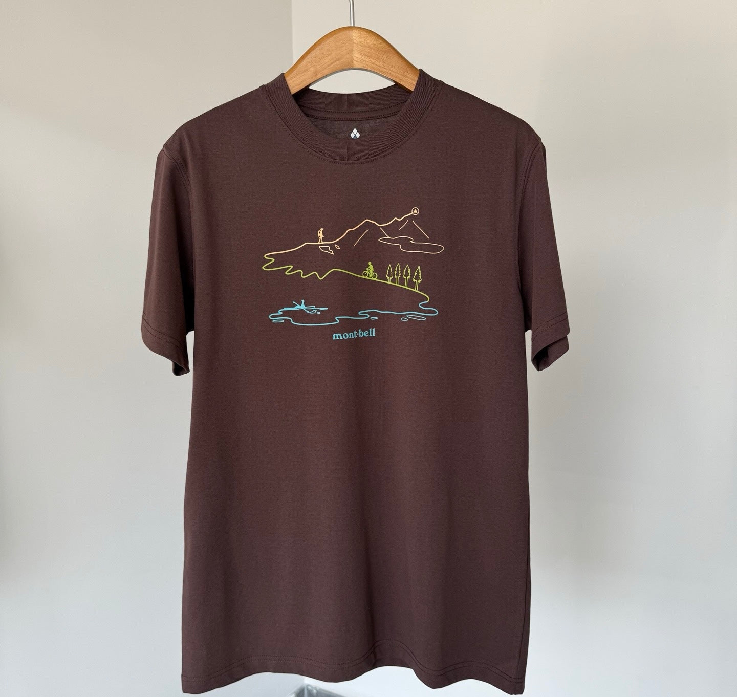 Mont bell pattern tee