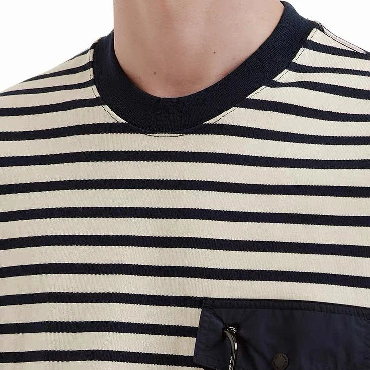 And wander x orcival pocket間條tee