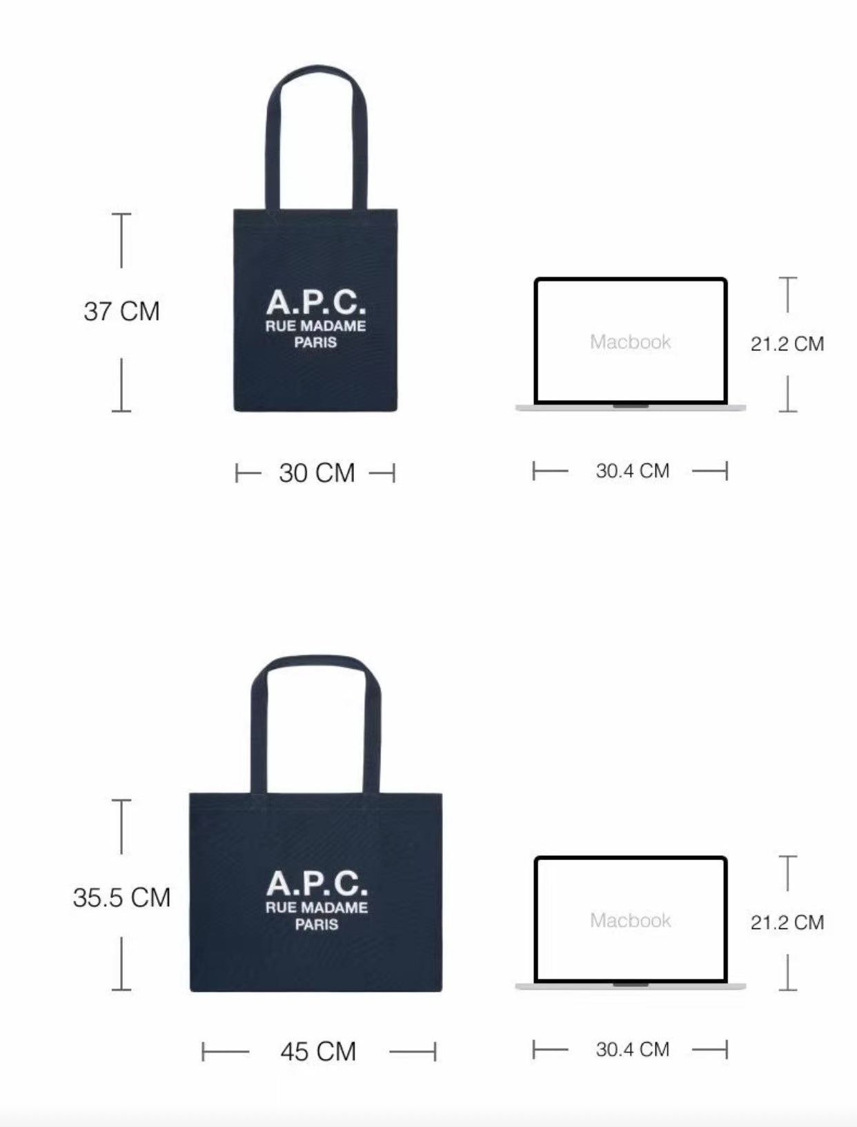 A.P.C. Tote bag