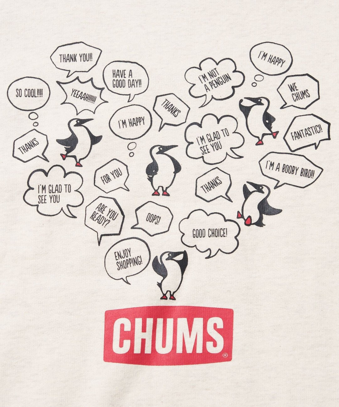 Chums 印花pattern衛衣