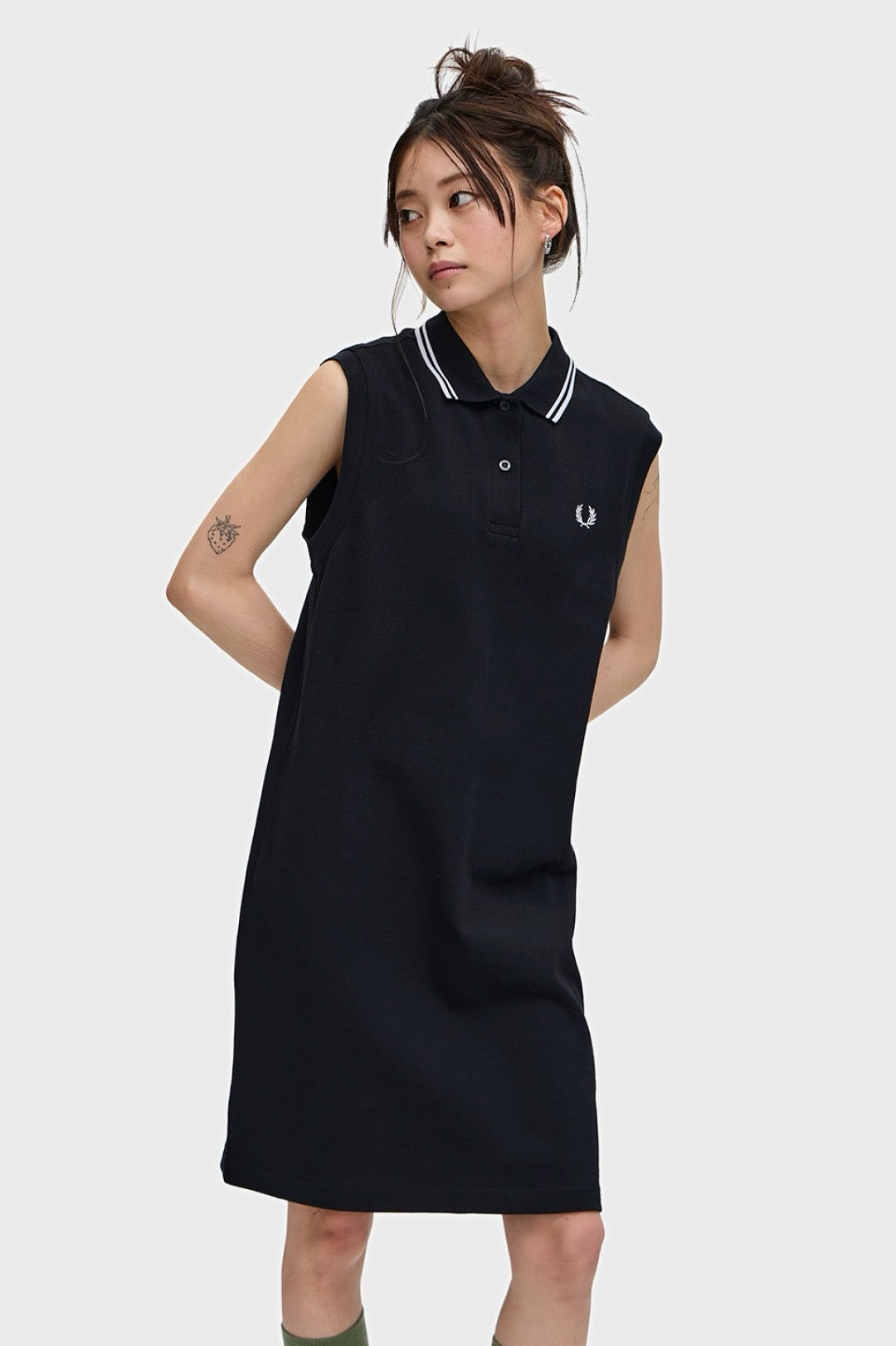 Fred perry 背心polo shirt one piece