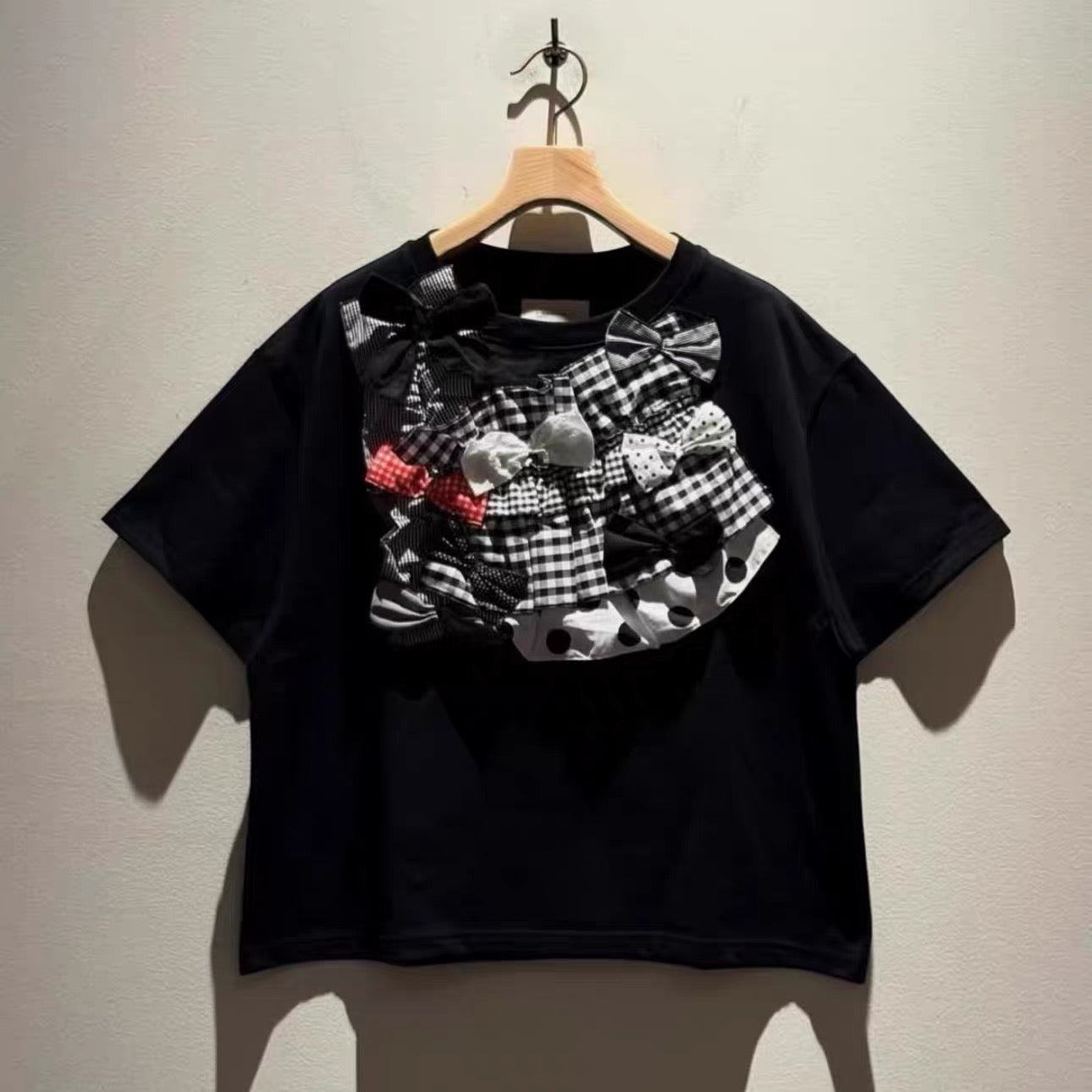 Beams boy x tori to蝴蝶結tee