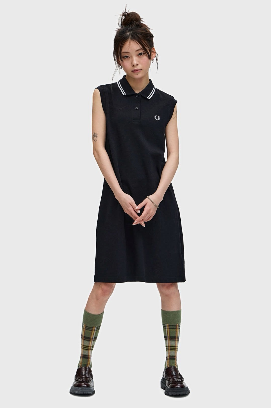 Fred perry 背心polo shirt one piece