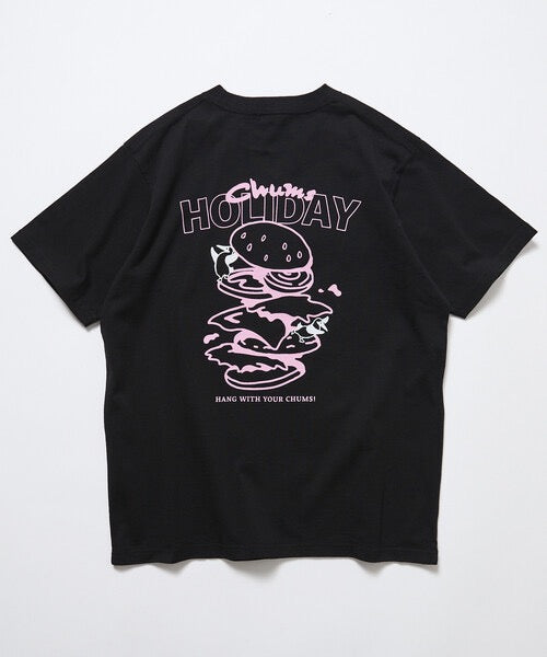 Chums holiday burger tee