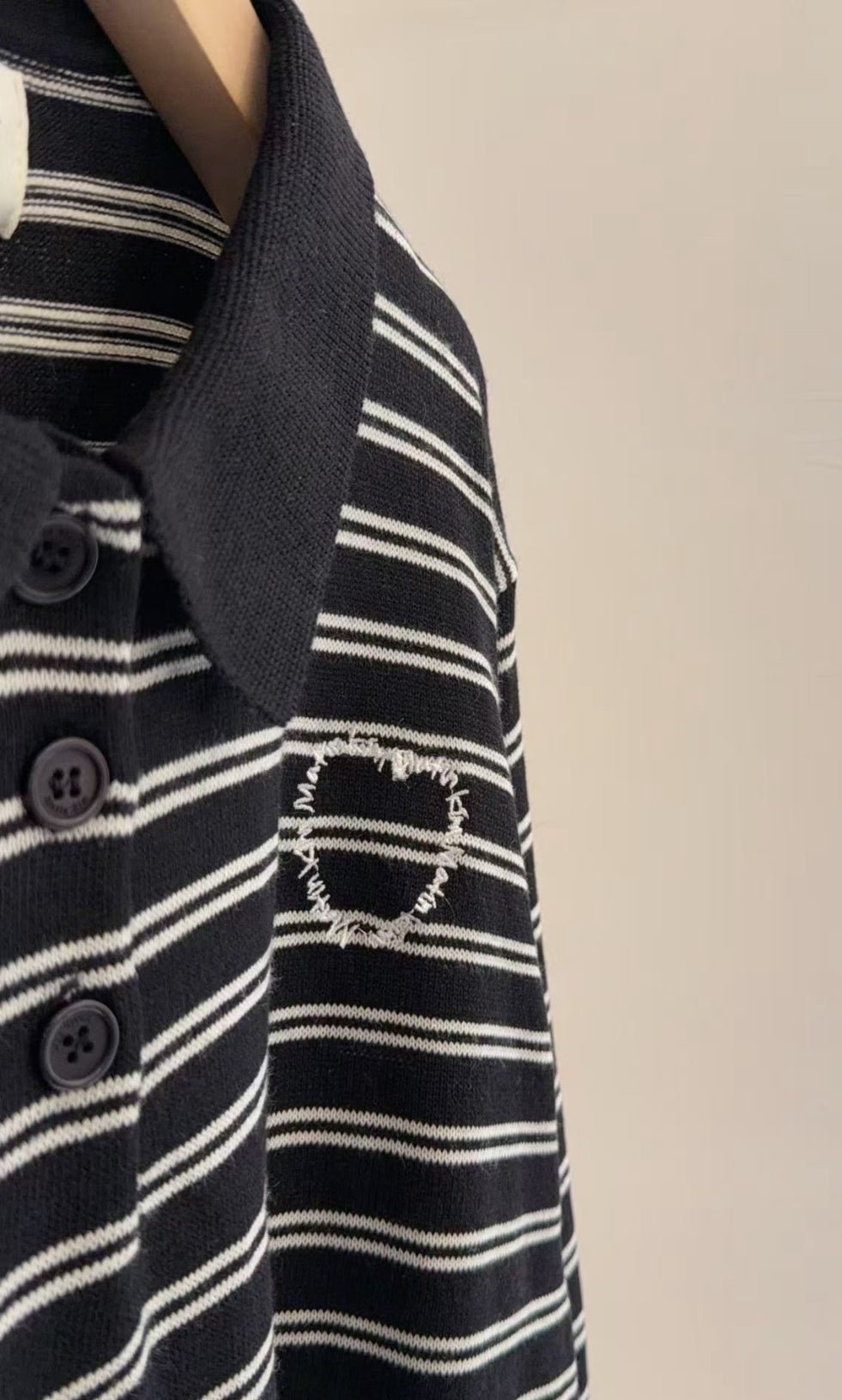 Matin Kim 針織polo shirt