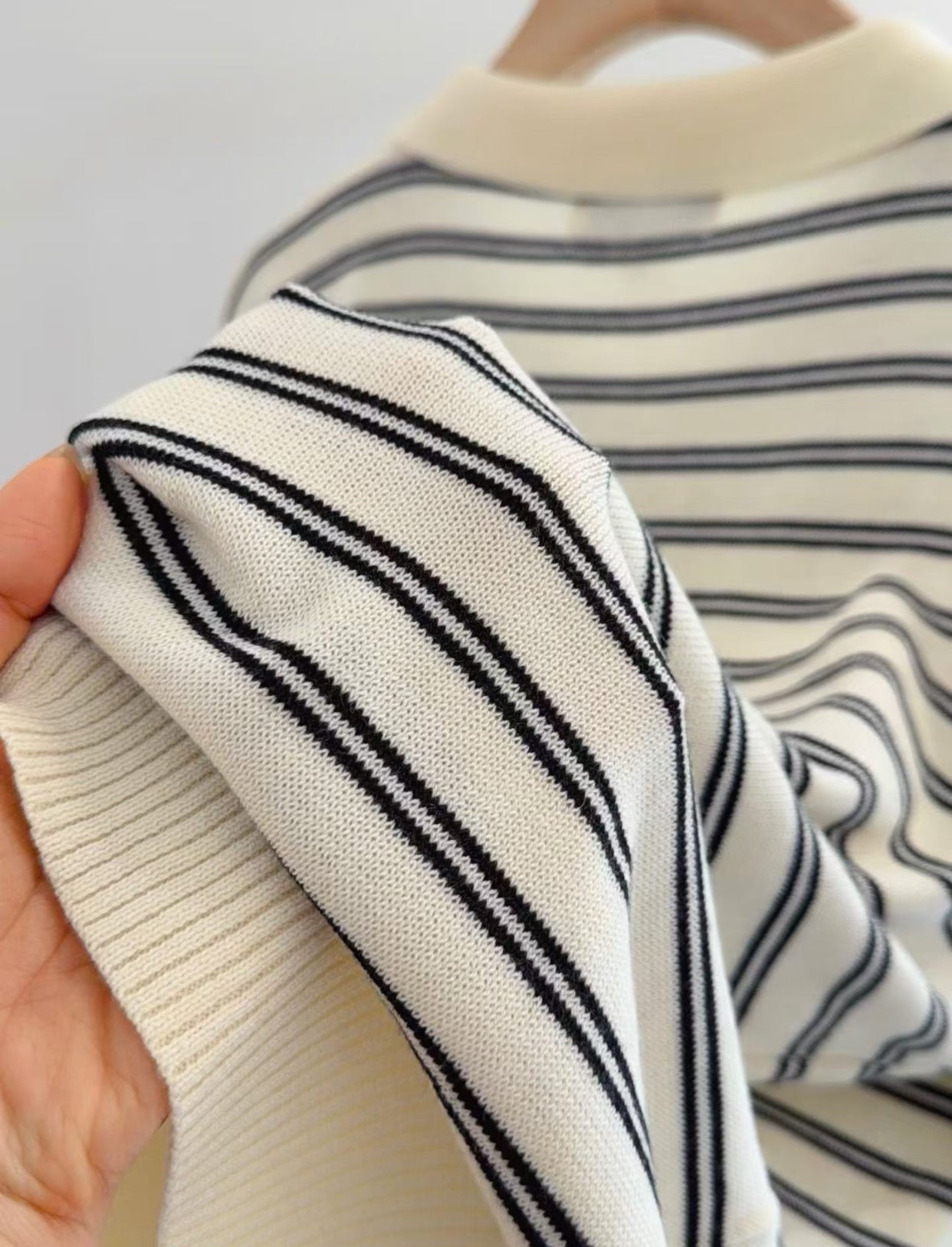 Matin Kim 針織polo shirt