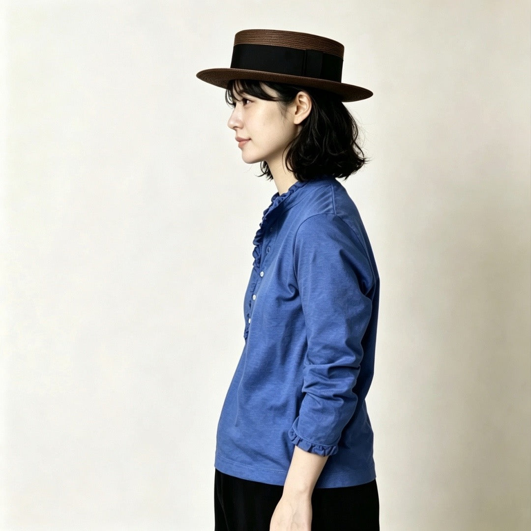 45R荷葉邊shirt