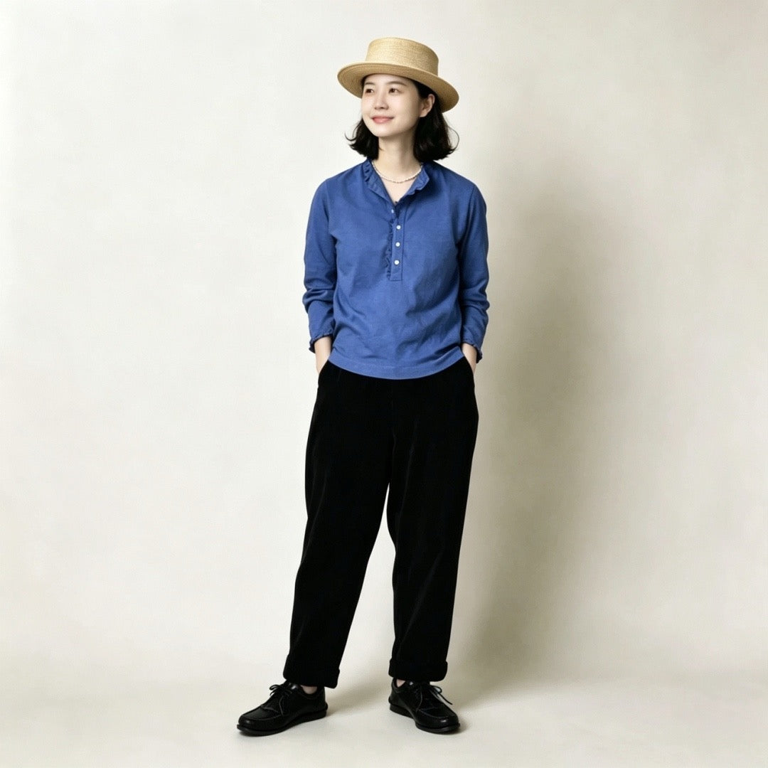 45R荷葉邊shirt
