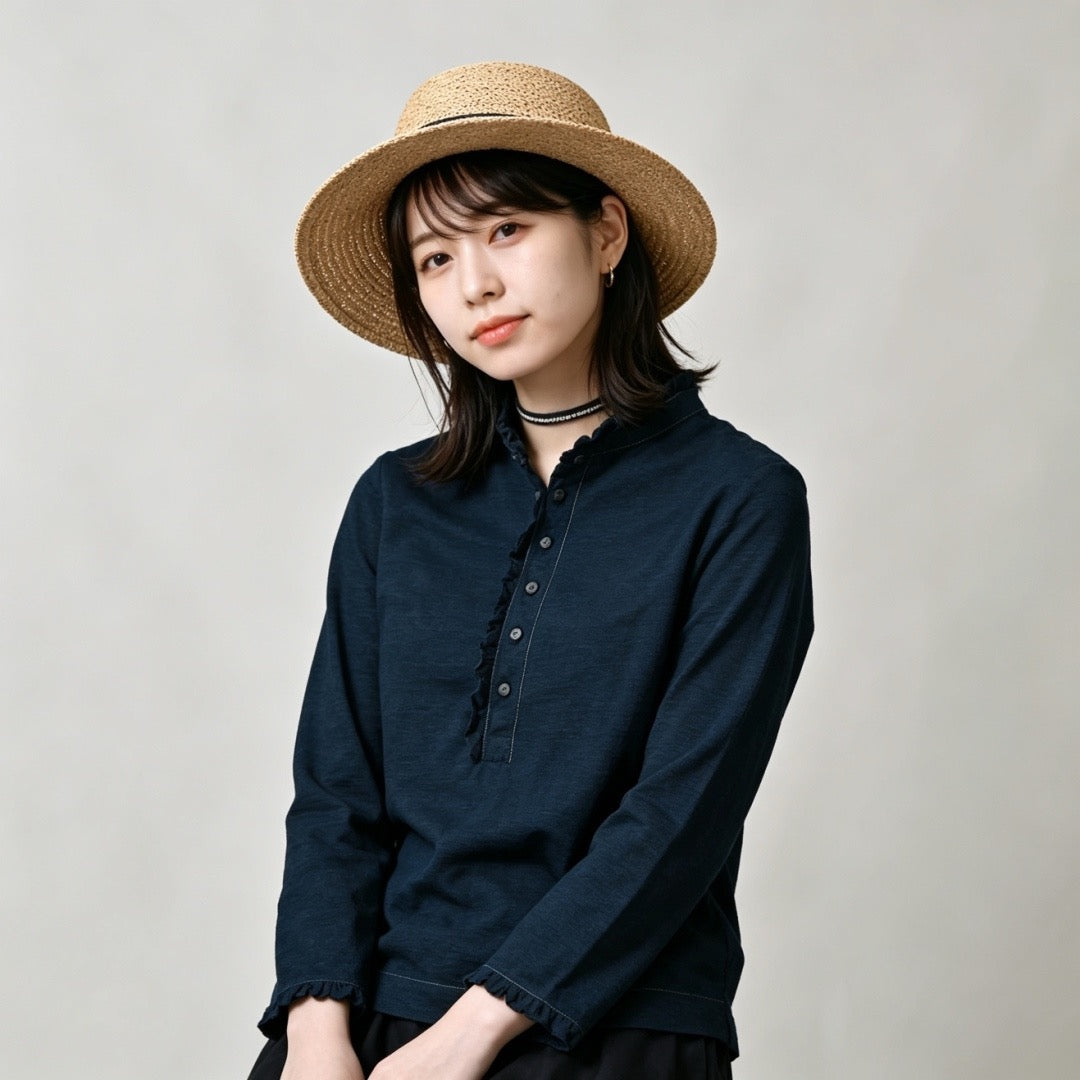 45R荷葉邊shirt