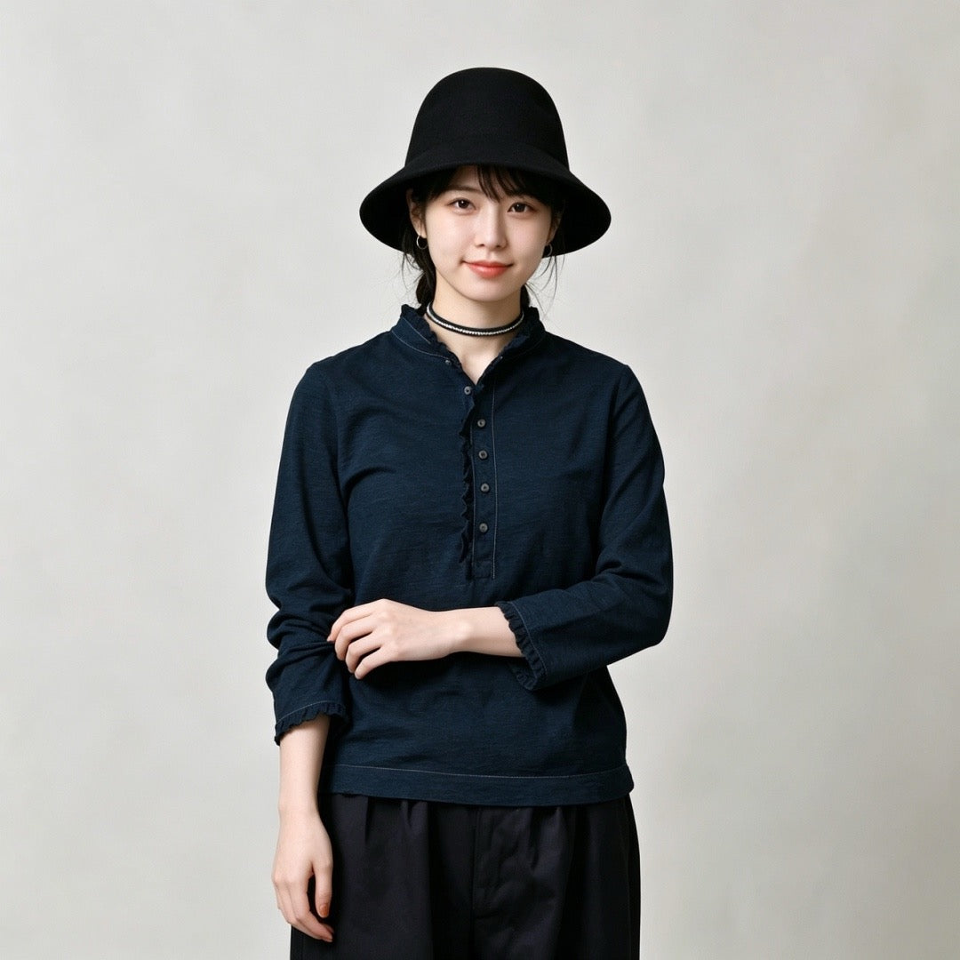 45R荷葉邊shirt