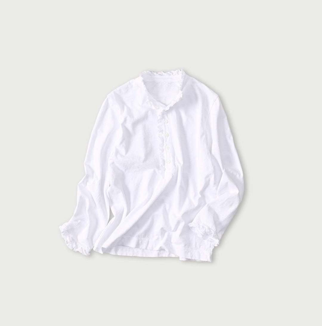 45R荷葉邊shirt