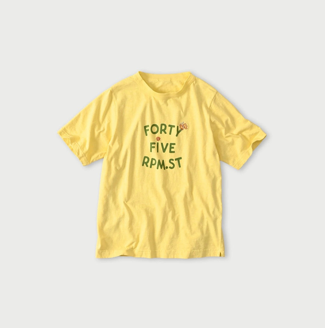 Forty five RPM.ST logo tee