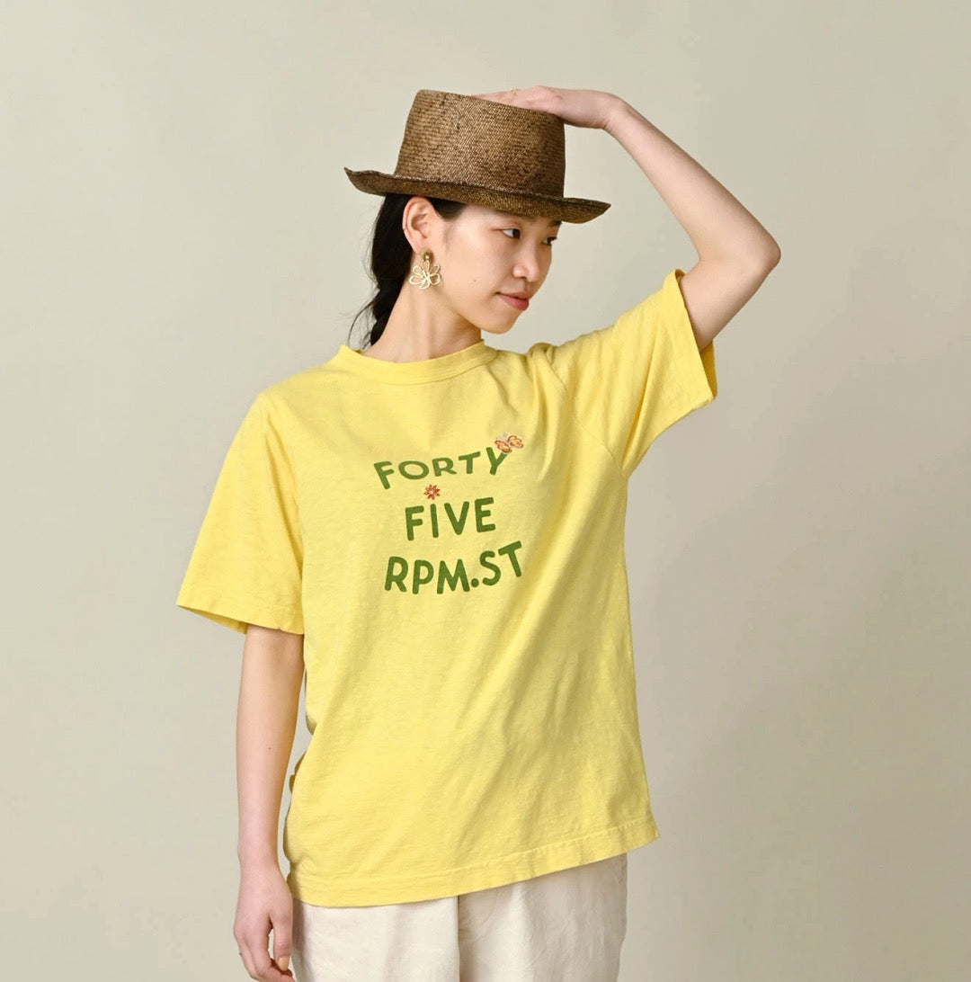 Forty five RPM.ST logo tee