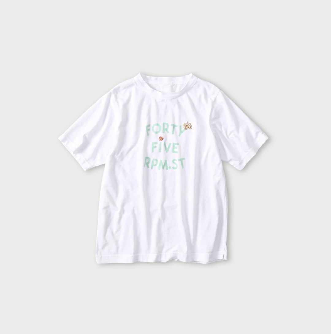 Forty five RPM.ST logo tee