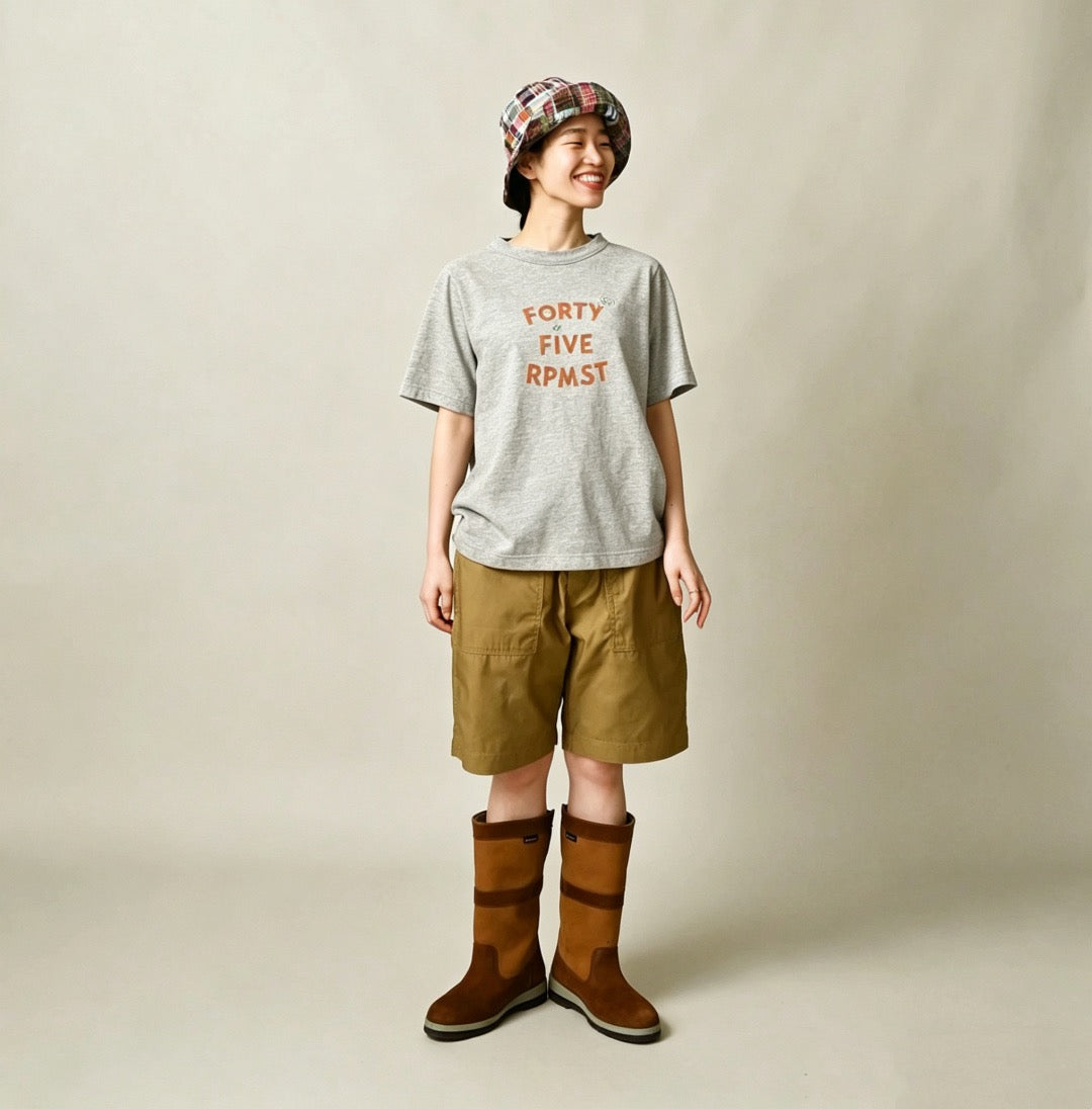 Forty five RPM.ST logo tee