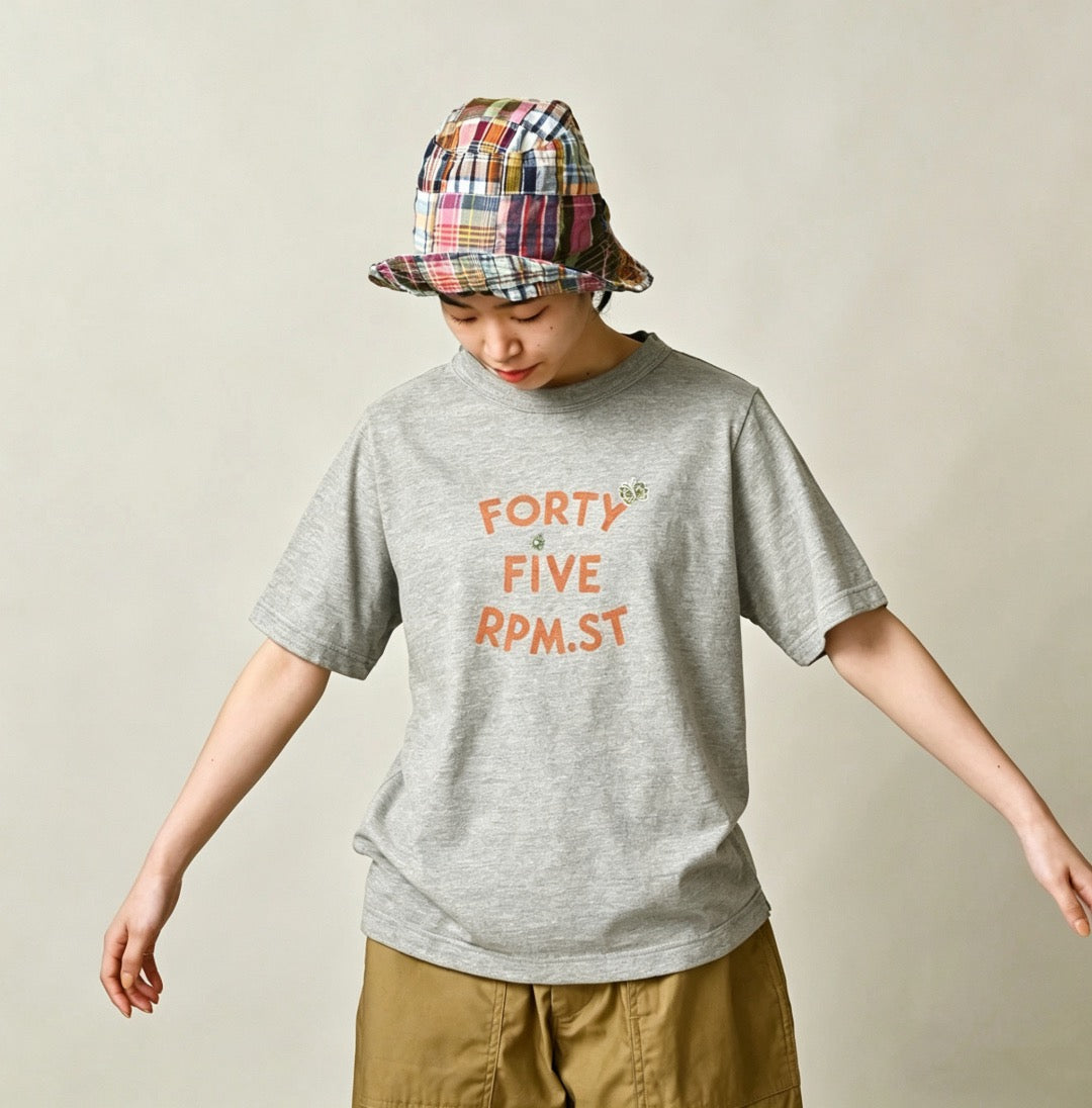 Forty five RPM.ST logo tee