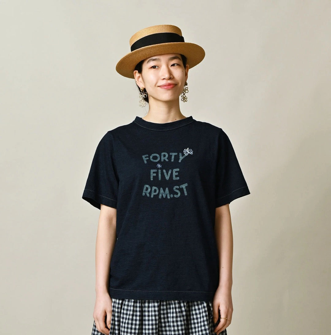 Forty five RPM.ST logo tee