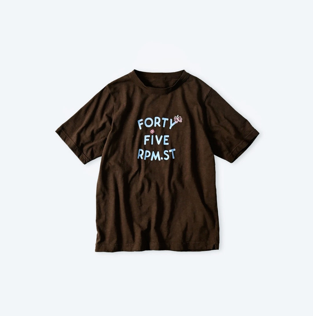 Forty five RPM.ST logo tee