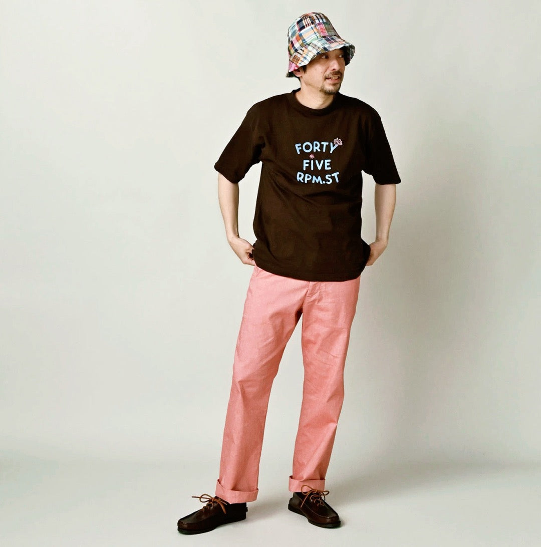 Forty five RPM.ST logo tee