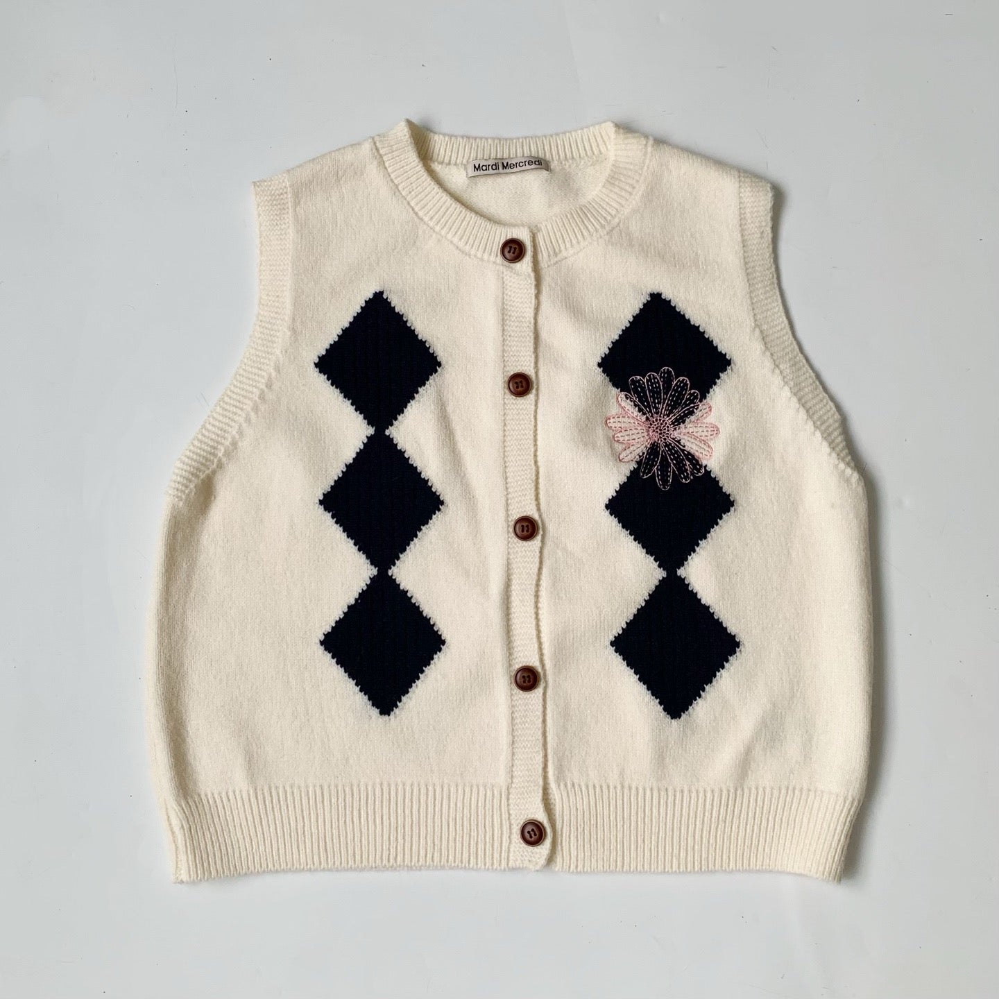 Mardi Mercredi 刺繡背心