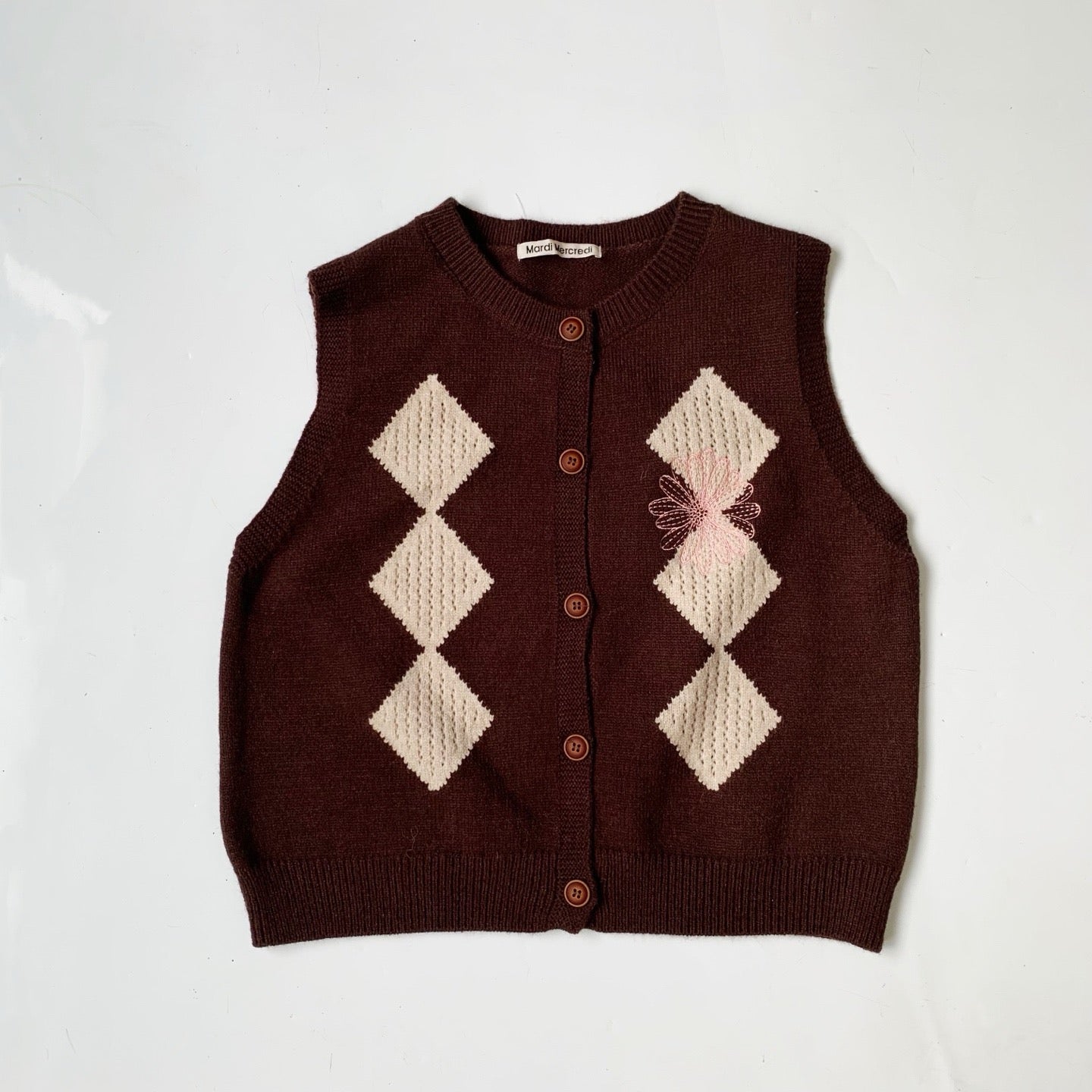 Mardi Mercredi 刺繡背心