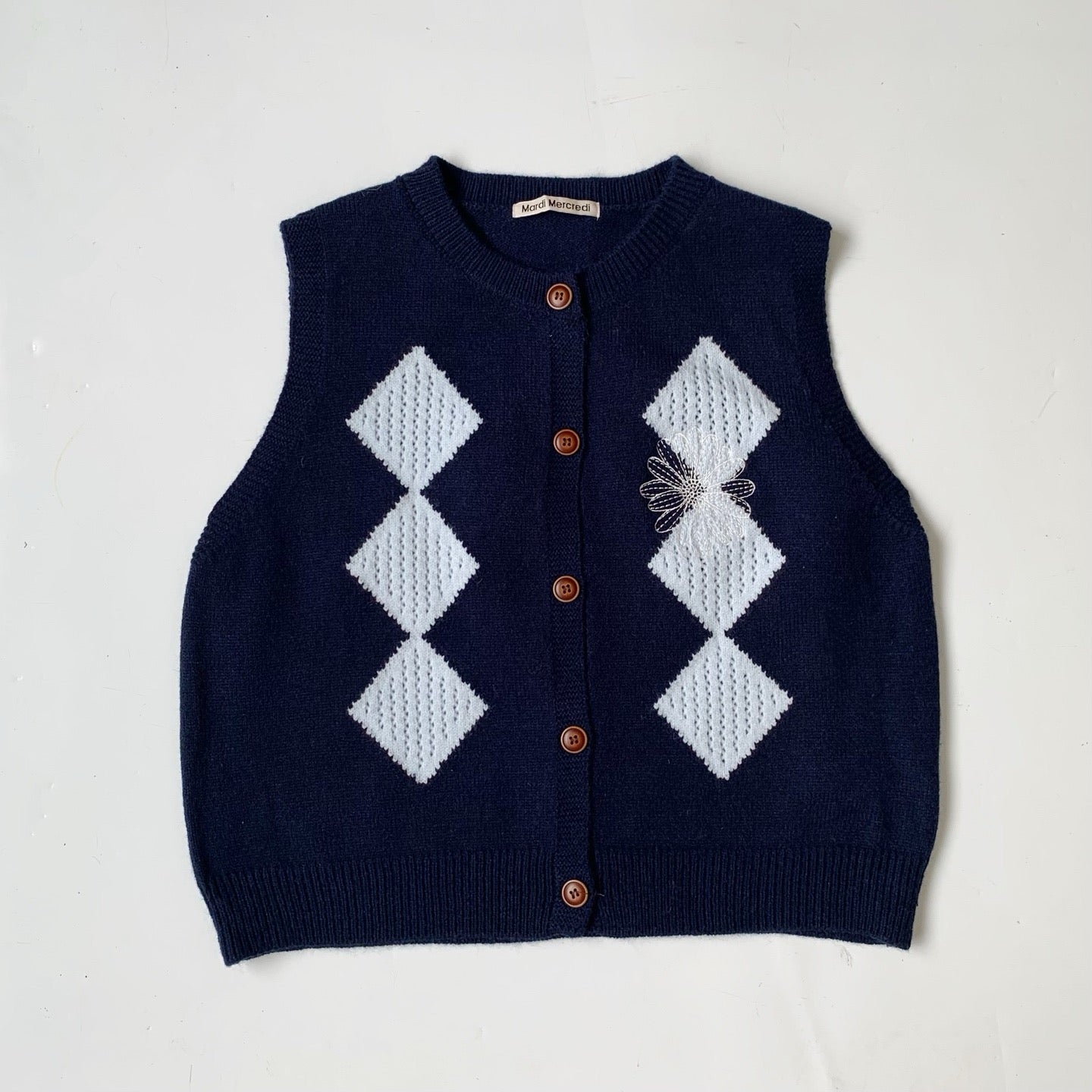 Mardi Mercredi 刺繡背心