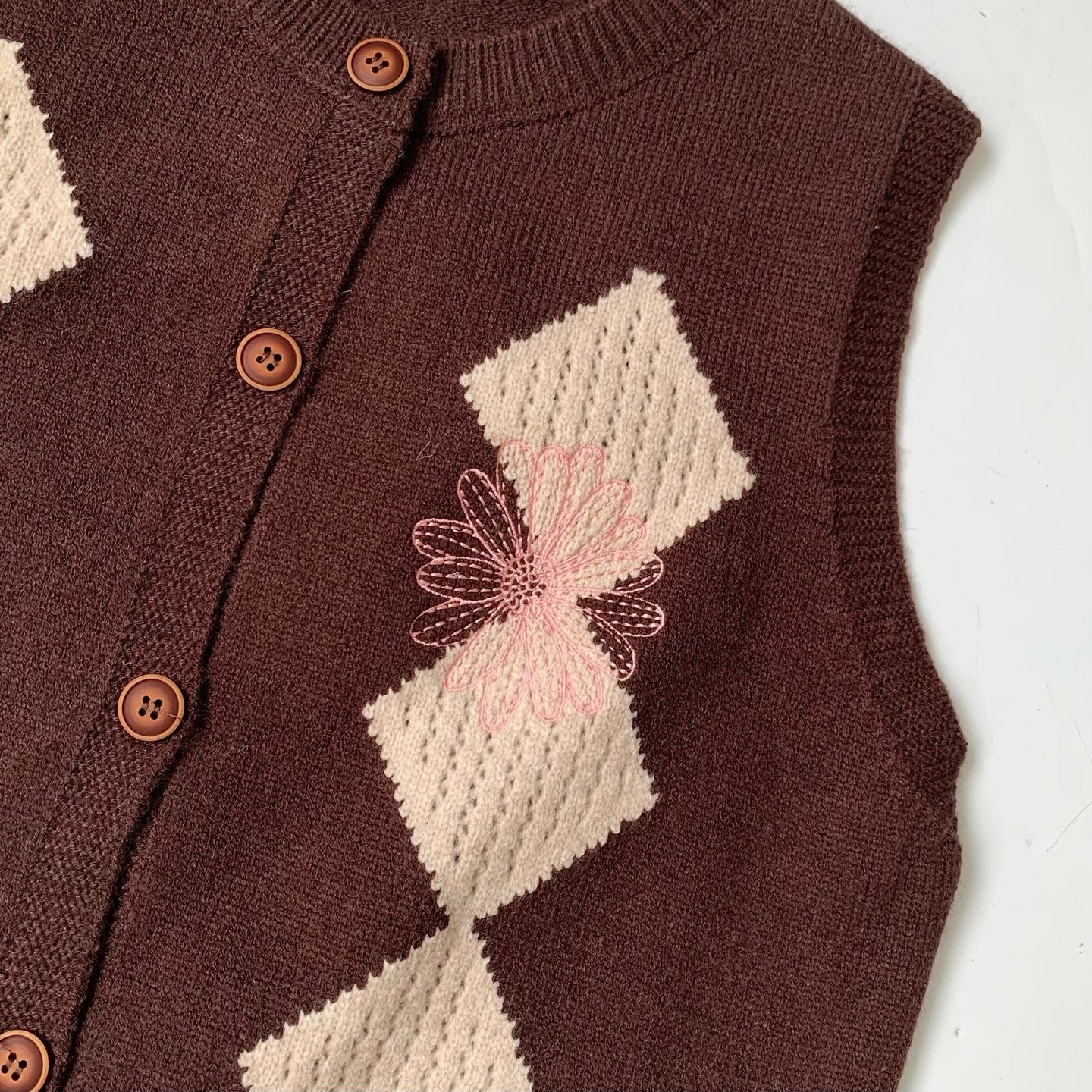 Mardi Mercredi 刺繡背心