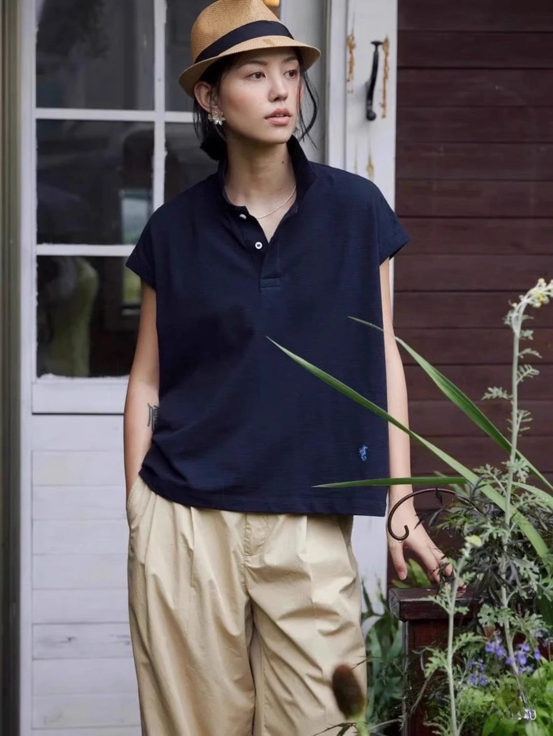 45R polo shirt