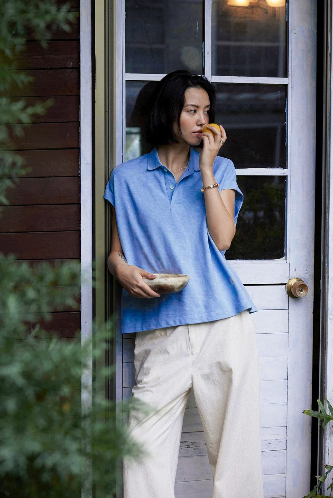 45R polo shirt
