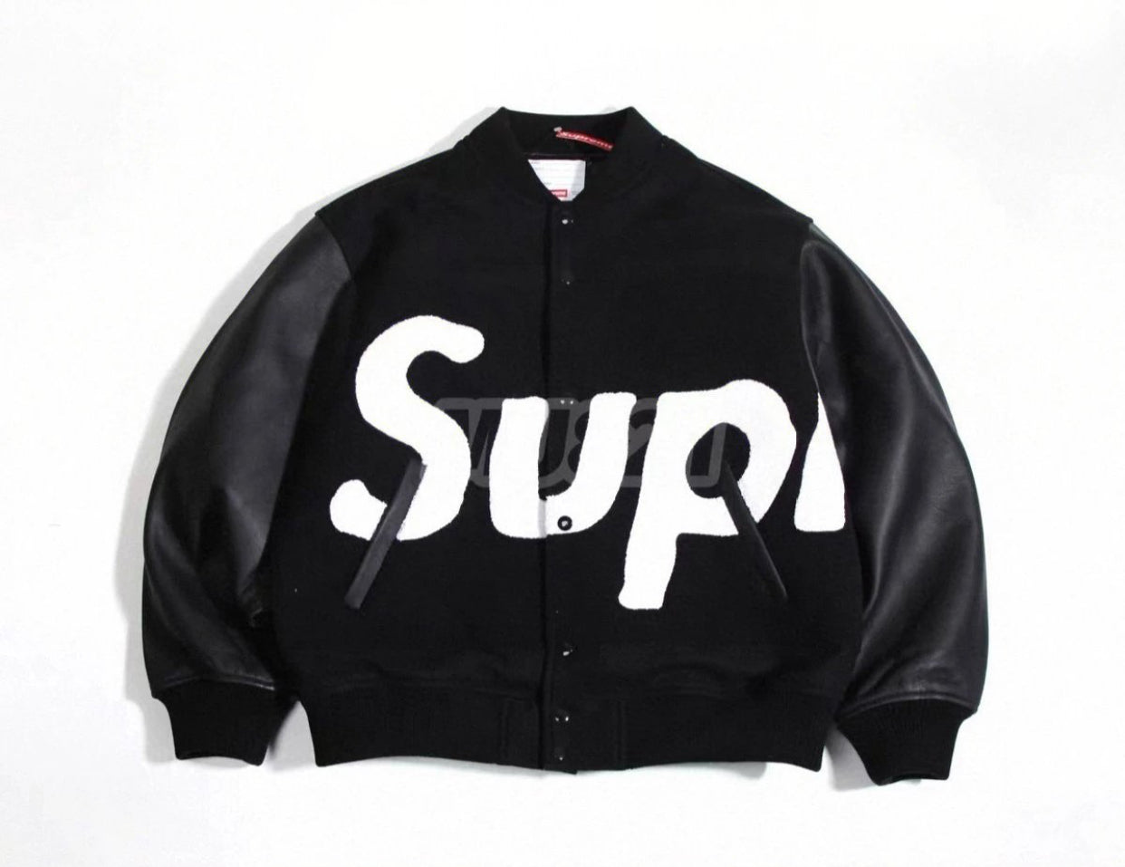 Supreme big logo chenille varsity jacket